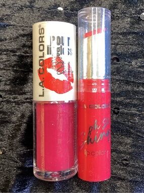 L.A. Colors Bright Lipstick & Lip Gloss Duo